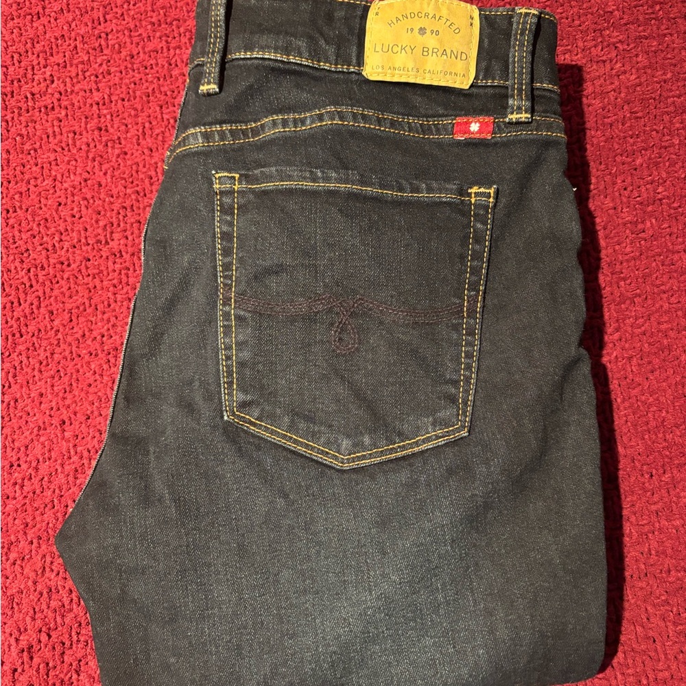Lucky Brand Women's Dark Wash Leyla Skinny Denim Jeans Size 6 / 28